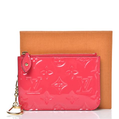 louis vuitton pink key pouch|Louis Vuitton key pouch discontinued.